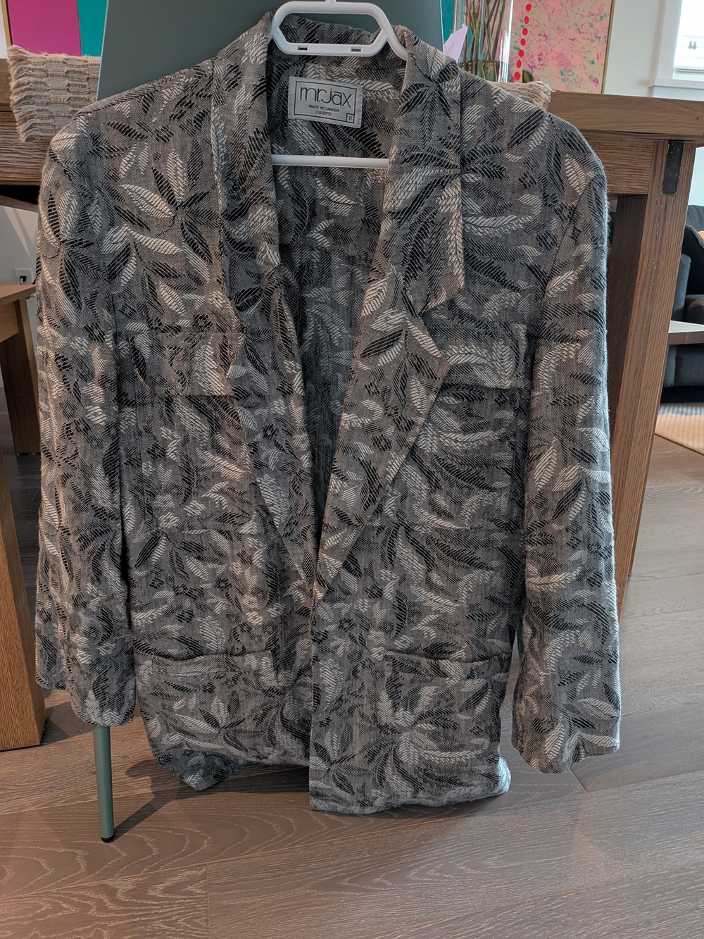Patterned Women's Blazer